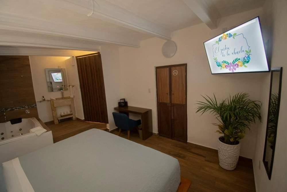 El Jardin De La Abuela Hotel Querétaro Kültér fotó